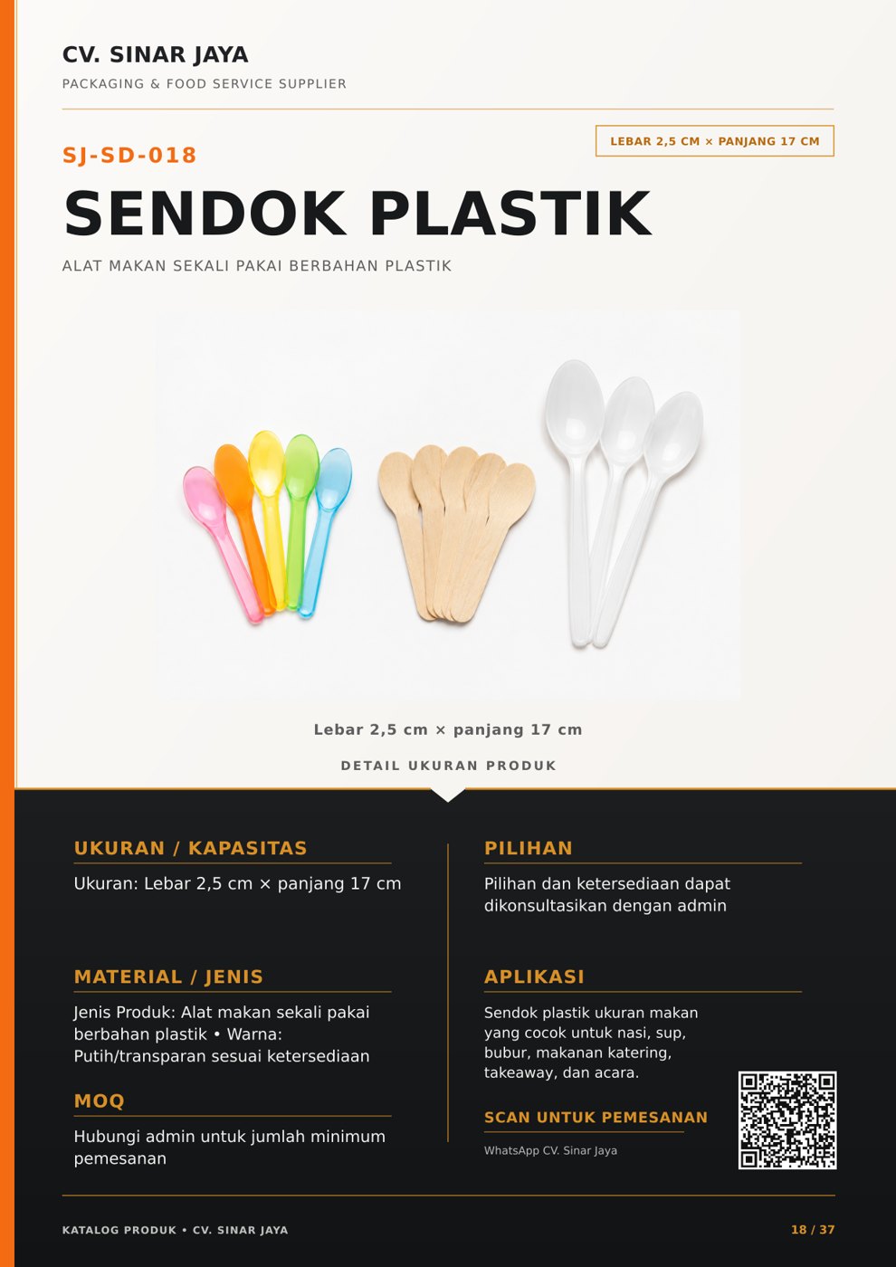 Sendok Plastik