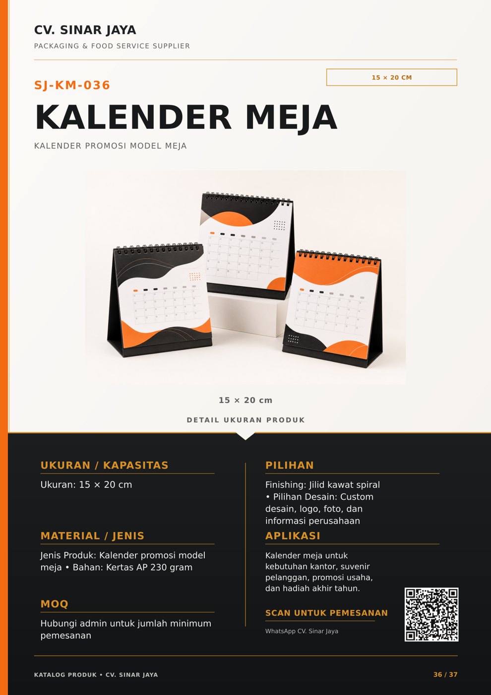 Kalender Meja